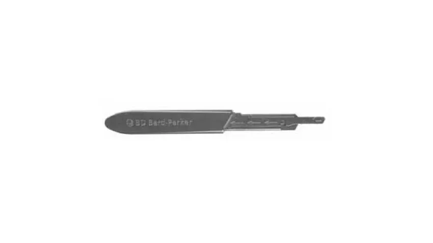 Aspen Surgical Products - Bard-Parker - 374030 - Safety Blade Handle Bard-Parker Metal Size 3