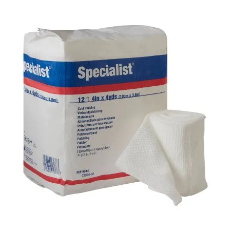 BSN Jobst - Specialist - 9044 - Bsn Jobst   Cotton Blend Cast Padding 4" x 4 yds., Highly Absorbent, Latex Free