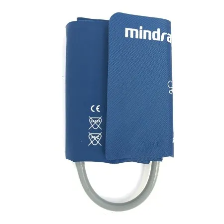 Mindray USA - Mindray - 115-027718-00 - Reusable Blood Pressure Cuff Mindray 27.5 to 36.5 cm Arm Nylon Cuff Adult Long Cuff