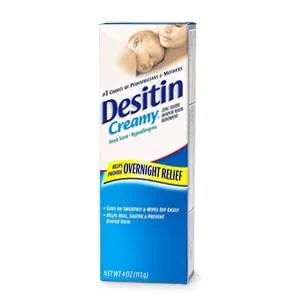 J & J Sales - Desitin - 00501340102 - Diaper Rash Treatment Desitin 4 Oz. Tube Scented Ointment