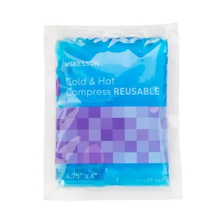 McKesson - 59-46R - Hot / Cold Pack General Purpose Small 4 3/4 X 6 Inch Gel Reusable
