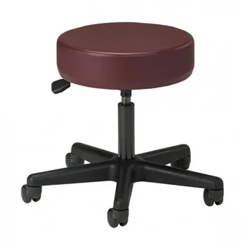 Clinton Industries - Value Series - 2135-3RB - Exam Stool Value Series Backless Pneumatic Height Adjustment 5 Casters Royal Blue