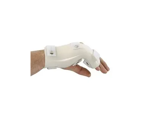 Alimed - G-Force - 52206 - Boxer Fracture Splint with MP Flexion G-Force Plastic / Foam Left Hand White Large