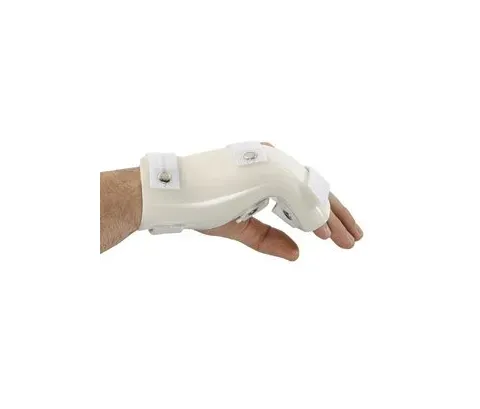 Alimed - G-Force - 52507 - Boxer Fracture Splint with MP Flexion G-Force Plastic / Foam Right Hand White X-Large