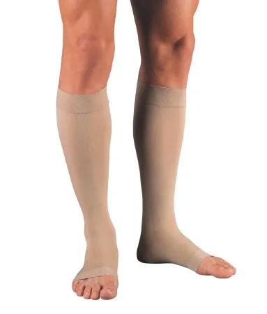 Bsn Jobst - 114627 - Relief Knee-High Firm Compression Stockings Large, Silky Beige
