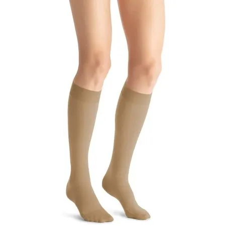 BSN Medical - JOBST Opaque - 115283 - Compression Stocking JOBST Opaque Knee High Medium Natural Closed Toe