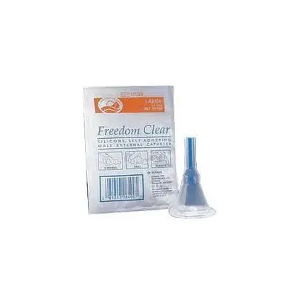 Coloplast - 5500 - Coloplast Freedom Clear Male External Catheter With Kink-resistant Nozzle