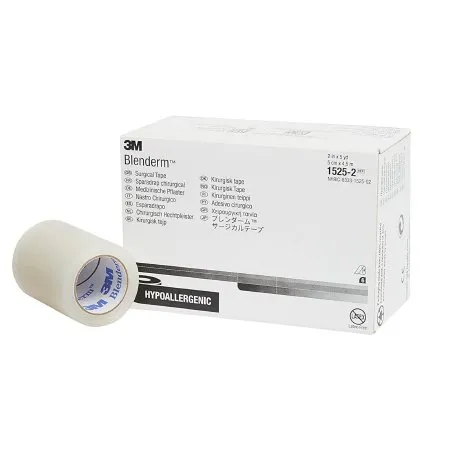 3M - 1525-2 - Blenderm Waterproof Medical Tape Blenderm Transparent 2 Inch X 5 Yard Plastic NonSterile