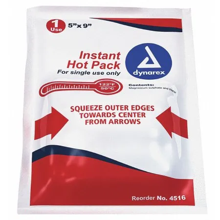 Dynarex - 4516 - Instant Hot Pack General Purpose Plastic Cover Disposable
