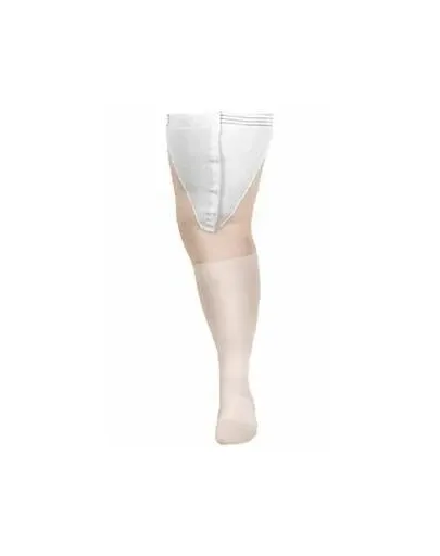 Carolon - CAP - 641 -  Anti embolism Stocking  Thigh High X Large / Regular White Inspection Toe
