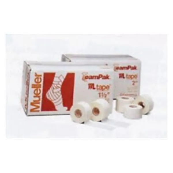 Mueller Sports Medicine - Mueller Seam & Splice - 130115 - Athletic Tape Mueller Seam & Splice White 1-1/2 Inch X 15 Yard Cloth NonSterile