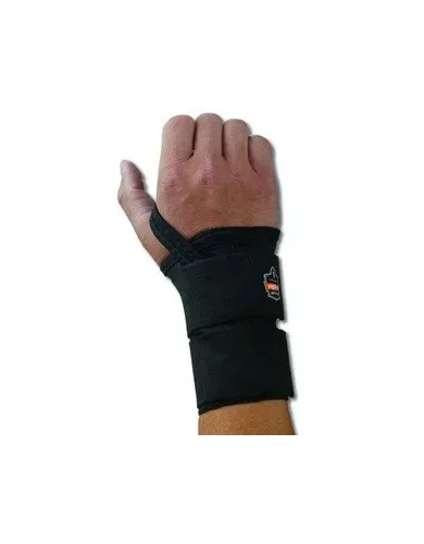 Ergodyne - 70022 - Wrist Support, Dbl Strap Proflex 4010 Blk Rt Sm