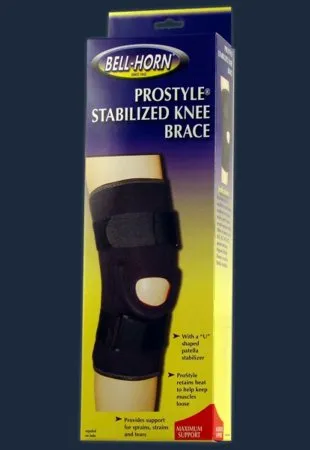 DJO - ProStyle - 201M - Knee Stabilizer ProStyle Medium Pull-On / Hook and Loop Strap Closure 14 to 15 Inch Knee Circumference Left or Right Knee
