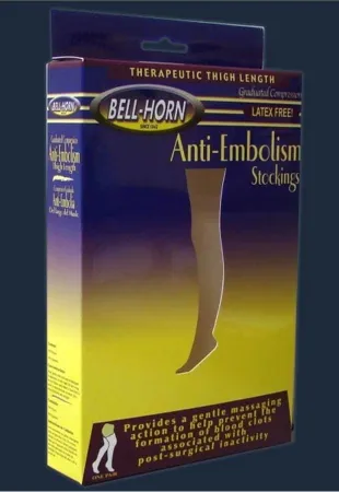 DJO - 11330XL - Anti-embolism Stocking Thigh High X-Large Beige Open Toe