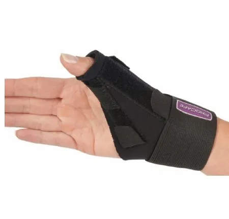 DJO DJOrthopedics - ProCare - 79-82710 - DJO  Thumb Splint  One Size Fits Most Right Hand Black