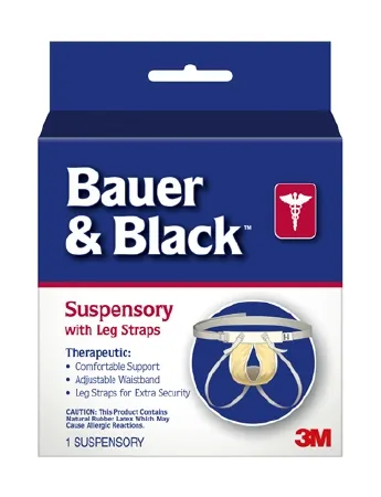 3M - Bauer & Black - 201161 -  Athletic Supporter  Medium White