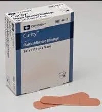 Medtronic / Covidien - 44113 - Adhesive Strip Curity&#153; Plastic Rectangle Sterile