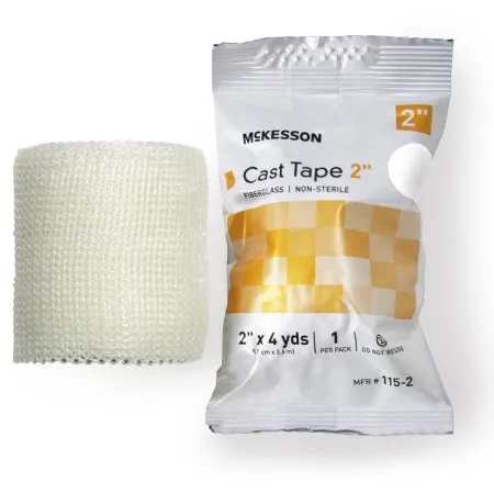 McKesson - From: 115-2 To: 115-5 - Cast Tape 2 Inch X 12 Foot Fiberglass White