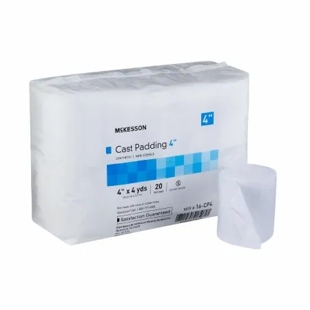McKesson - 16-CP4 - Cast Padding Undercast 4 Inch X 4 Yard Polyester NonSterile