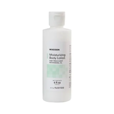 McKesson - 94001500 - Hand and Body Moisturizer 4 oz. Bottle Baby Fresh Scent Lotion