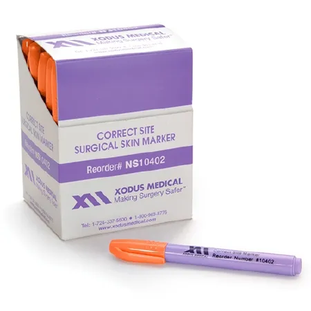 Xodus Medical - Correct Site - 10402 - Surgical Skin Marker Correct Site Gentian Violet Regular Tip Without Ruler Sterile