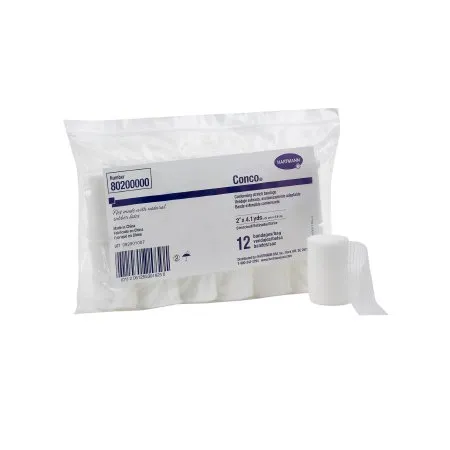 Hartmann - Conco - 80200000 -  Conforming Bandage  2 Inch X 4 1/10 Yard 12 per Pack NonSterile 1 Ply Roll Shape
