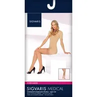 Sigvaris - From: 781NLSO73 To: 783NSSO85  Womens Eversheer Open Toe Thigh High Long