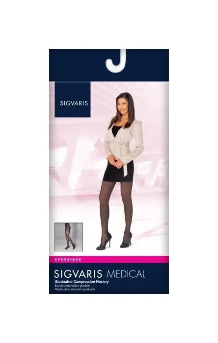 Sigvaris - 783PSSW94 - Eversheer Pantyhose, 30-40, Short, Closed Toe