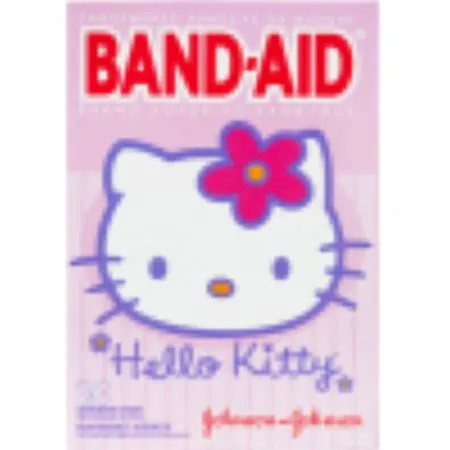 J & J Healthcare Systems - Band-Aid - From: 10381370056161 To: 10381371190536 - J&J Band Aid Adhesive Strip Band Aid Assorted Sizes Plastic Assorted Shapes Kid Design (Hello Kitty) Sterile