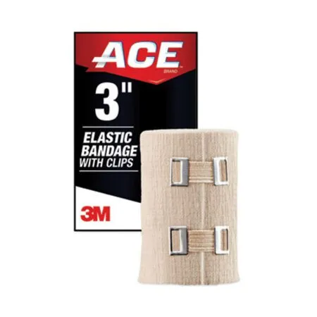 Ace - MMM-207314 - Elastic Bandage With E-z Clips, 3 X 64