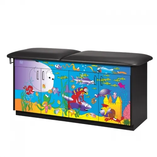 Clinton Industries - Imagination Series - From: 7936-1 To: 7936-X - 4 Door table Ocean Commotion no adj back