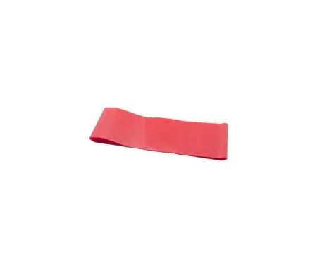 Fabrication Enterprises - CanDo Low Powder - Oct-52 - Exercise Resistance Band Loop CanDo Low Powder Red 3 X 10 Inch Light Resistance