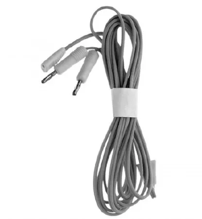 V. Mueller - NL1806 - Bipolar Connection Cord 12 Inch  Rubber  General and Microsurgical  Electrosurgical  Double Action  Autoclavable
