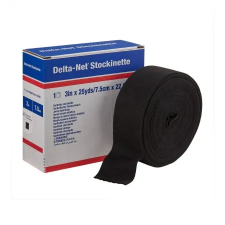 BSN Medical - Delta-Net - 7272302 - Delta Net Stockinette Tubular Delta Net 3 Inch X 25 Yard Synthetic NonSterile