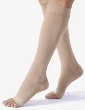 BSN Medical - 114802 - Stockings Compression Knee Open Toe Beige Large