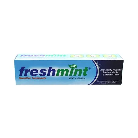 New World Imports - Freshmint - TPS43 -  Toothpaste  Mint Flavor 4.3 oz. Tube