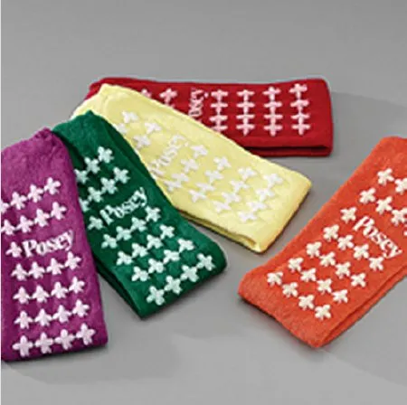 Tidi Products - Posey - 6239LO - Fall management socks, large, orange.