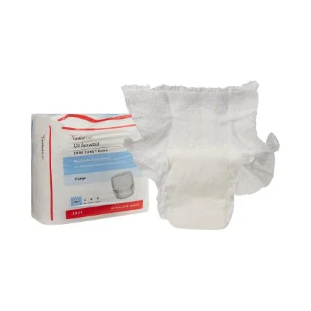 Cardinal Health - 1850A - Protective Underwear, Moderate Absorbency, X-Large, 14/bg, 4 bg/cs (Continental US Only)