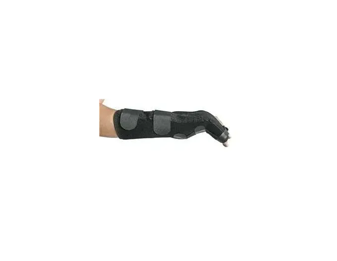 Alimed - Ezy Wrap - 52503/NA/NA/RMDLG - Boxer Fracture Brace eZY WRAP Neoprene Right Hand Black Medium / Large