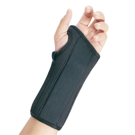 BSN Medical - 22-451SMBLK - Wrist Split Right Black Sz Small 8"