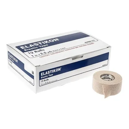 BSN Medical - Actimove Elastikon - 005172 -  Elastic Tape  Tan 1 Inch X 2 1/2 Yard Cotton Elastic NonSterile