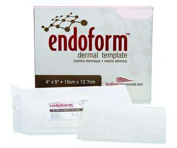 Aroa Biosurgery - 529311 - Endoform Natural Dermal Template Collagen Dressing Endoform Natural Dermal Template 2 X 2 Inch Square