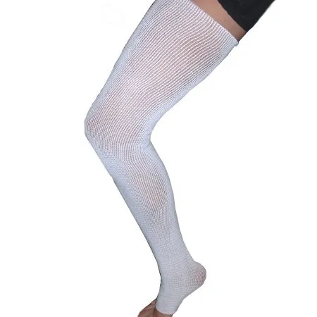 Compression Dynamics - EdemaWear - B160XL0 -  Compression Stockinette  X Large White Foot to Groin
