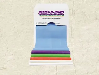 Donovan Industries - Resist-A-Band - LXB5712R - Exercise Resistance Band Resist-A-Band Green 5-1/2 Inch X 50 Yard Heavy Resistance