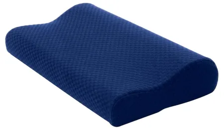 Apex-Carex - FGP10500 0000 - Cervical Roll Pillow Soft 12 X 20 X 4 Inch Blue Reusable
