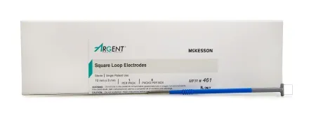 McKesson - McKesson Argent - 461 - LEEP/LLETZ Electrode McKesson Argent Tungsten Wire Square Loop Tip Disposable Sterile