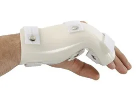 Alimed - G-Force - 52209 - Boxer Fracture Splint with MP Flexion G-Force Plastic / Foam Right Hand White Large
