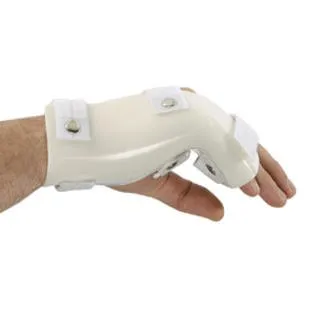 Alimed - G-Force - 52210 - Boxer Fracture Splint with MP Flexion G-Force Plastic / Foam Left Hand White Large