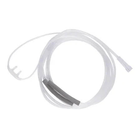 McKesson - 32649 - Nasal Cannula with Ear Cushions Low Flow Delivery Adult Straight Prong / NonFlared Tip
