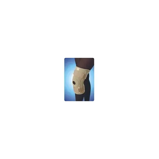 Alex Orthopedics - From: 9233-OL To: 9233-OS - Neoprene Knee Sleeve Open Patella W/Spiral Stays